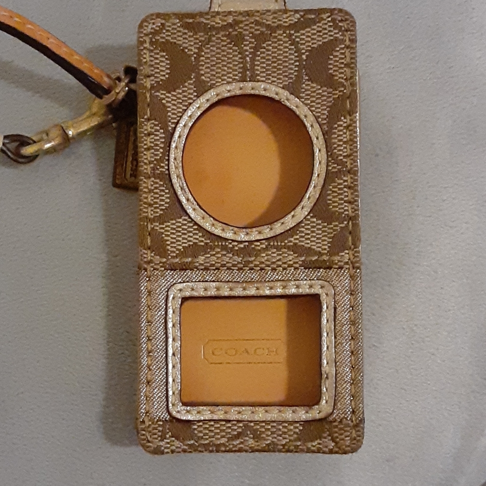 🛍️Coach ipod holder